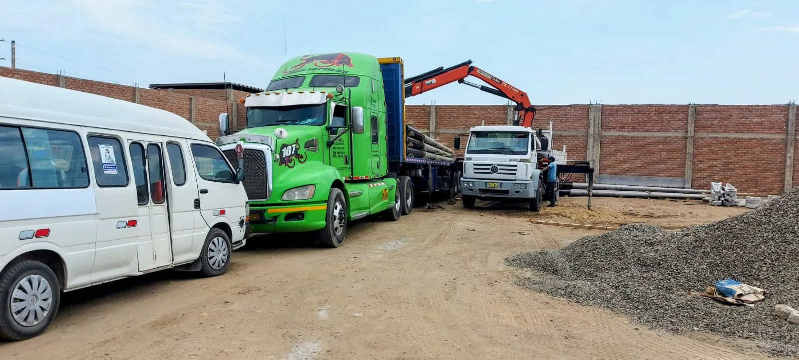 Plataformas y grúas